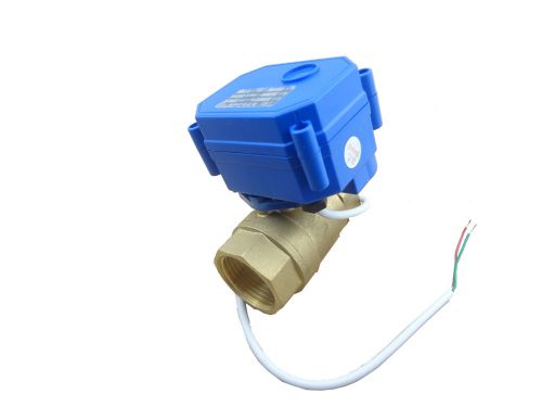 motorized ball valve 12VDC DN15, 2 way, CR01, electrical valve