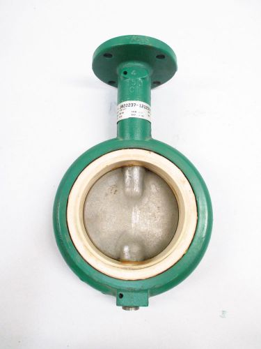 New demco j022237-1212379 me-c 4 in iron stainless wafer butterfly valve d430618 for sale