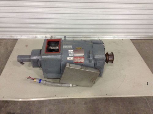 Ge general electric dc motor 2-1/4&#034; shaft 10hp 400/1600rpm w/tachometer 5py59jy1 for sale