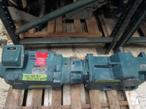 Reliance rpm ac motor l0110a 10 hp w/ gear for sale
