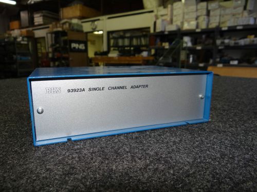 BKS Electronique 93923A Single Channel Adapter w/ Opt 015