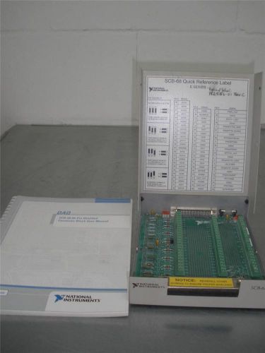 National Instruments NI SCB-68 68 Pin Shielded Connector Block