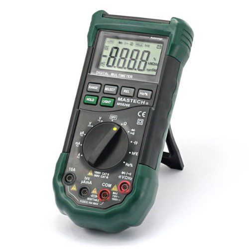 Auto/manual ranging w/ relative measurement digital multimeter fused resettable for sale