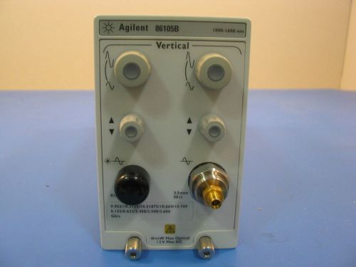 Agilent 86105b, 15ghz / 20ghz optical electrical plug in module, w/ option 102 for sale