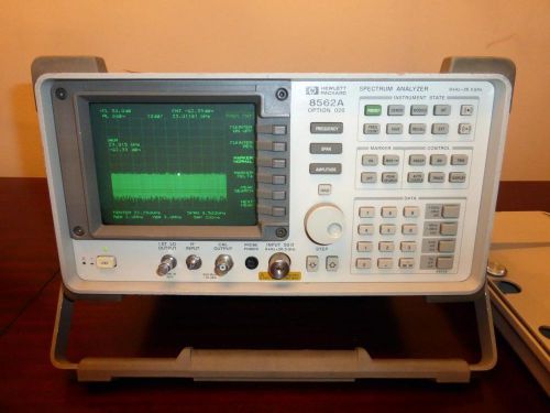 Hp agilent 8562a 1 khz to 26.5 ghz spectrum analyzer with option 026 (freq. ext) for sale