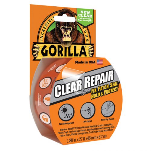 Gorilla 1.88-in x 27-ft clear tape 60270 for sale