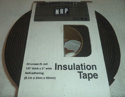 National Refrigeration Products NRP Self Adh. Insulation Tape 30-Linear ft. Roll