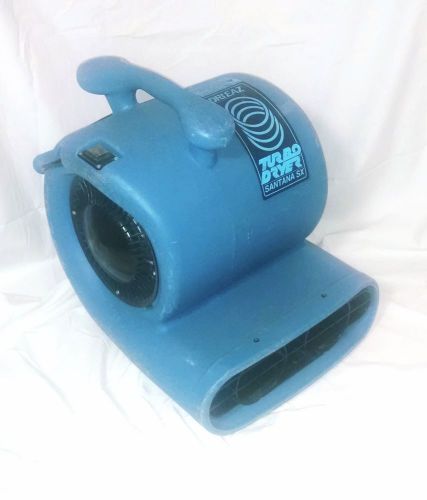 Dri Eaz Turbo Dryer Santana SX F199, carpet dryer air mover blower