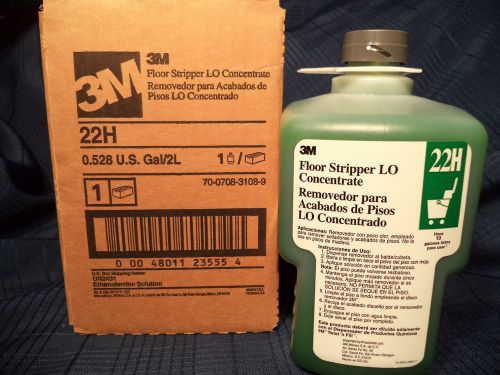 3M 22H Floor Stripper LO Concentrate, Factory NEW. Makes 10 Ready-to-Use Gallons