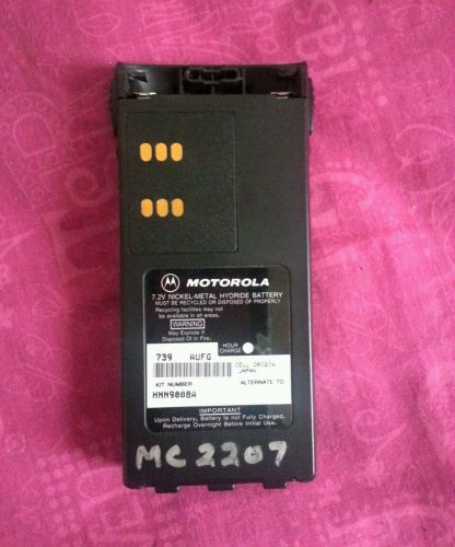 Motorola radio battery hnn9008a for ht750, ht1250, gp340, gp360, gp380, 7.2v for sale