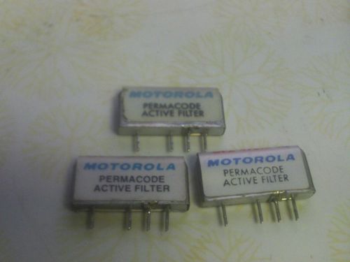 Motorola permacode active filter motorola minitor ii/director for sale