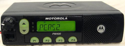 Motorola pm400 (aam50rnf9aa3an) 25w? uhf mobile two way radio for sale