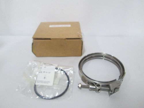NEW VOSS 833220H-534-ZB CLAMP 5IN STAINLESS V-BAND D286156