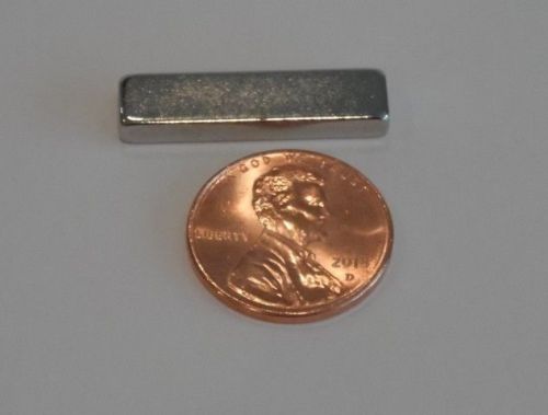 1 Pair Brand New Neodymium Rare Earth Magnets N52 Grade 1&#034; x 1/4&#034; x 1/8&#034; Block