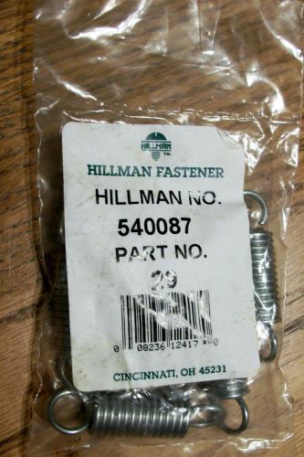 Hillman Extension Spring #540087 - 1/2&#034; O.D. x 2&#034; OAL x .072 wire - Pkg. of 6