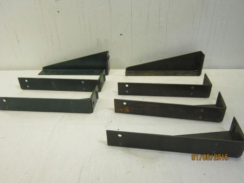 Used lot of 7 unistrut green  brackets  part # p2493r for sale