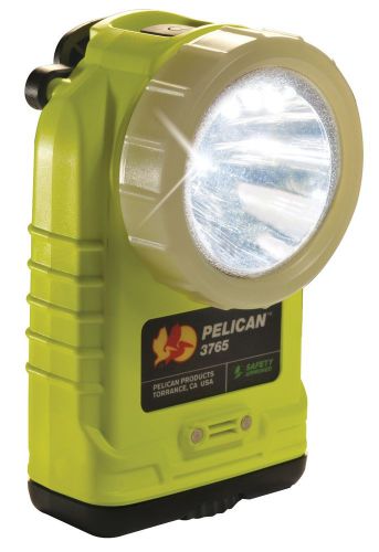 Pelican 3765pl rechargeable flashlight. yellow w/ photoluminescent shroud (3715) for sale
