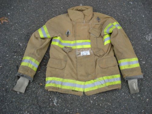 38x33 jacket coat firefighter bunker fire gear firegear inc. j357 for sale