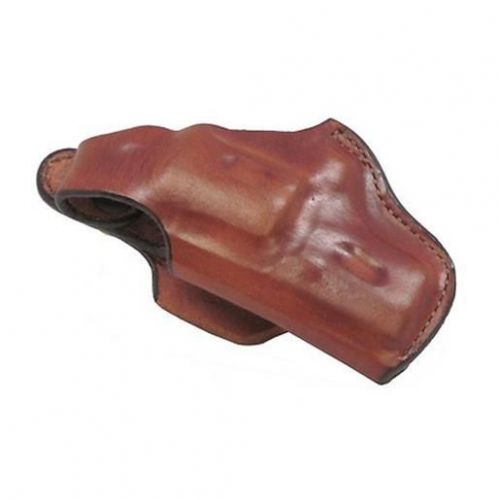 Bianchi 5BH Thumbsnap Hip Holster 2&#034; Barrels Size 1 Right Hand Leather Tan