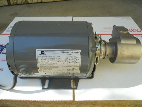 Procon stainless steel  carbonator pump 1/3 hp 1725 rpm motor 120v or 240v for sale