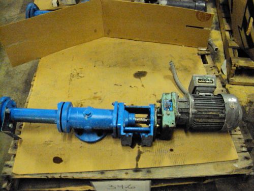 Robbins myer pump wirh gear reducer and motor for sale