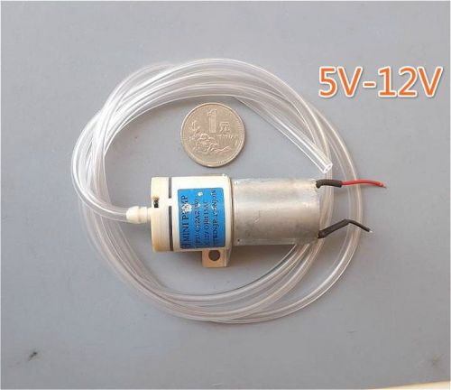 DC12V 370 Pump Mute Mini pump Fish tank oxygen pump with bracket+Tube 1M