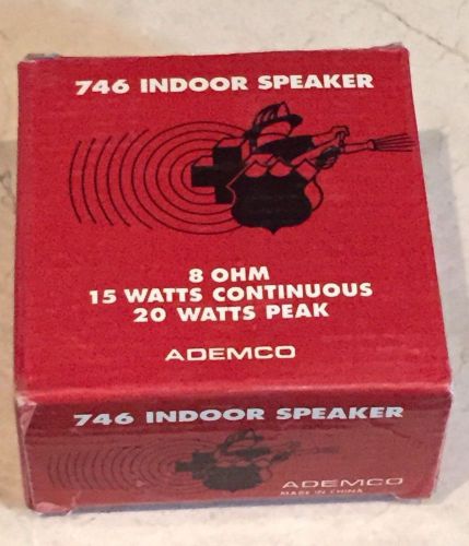 *New In Box* 746 Ademco Honeywell Indoor Surface Mount Speaker 8 ohm