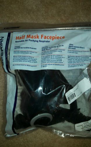 Survivair half mask facepiece, medium/large, air respirator 322000 *new* for sale