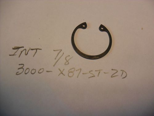 qty 200  RETAINING RING INT 7/8 STEEL External Snap  New FREE SHIPPING  qty 200