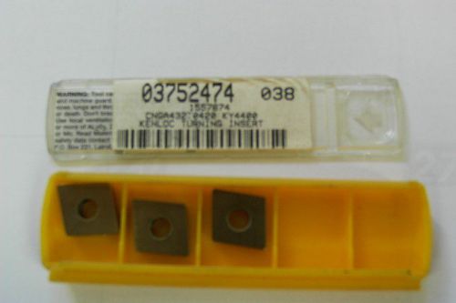 Kennametal inserts cnga 432t0420 ky4400 (3) for sale