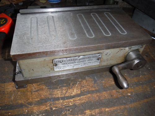 Brown and sharpe b&amp;s 510 magnetic chuck  for delta rockwell toolmaker grinder for sale
