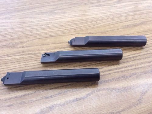 (3) hbc indexable carbide turning tool holders for sale