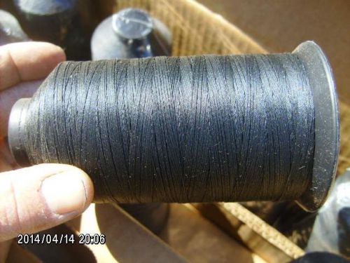 10 pc case A&amp;E T-90 SO-JT black bonded nylon thread partial cones (lot B)