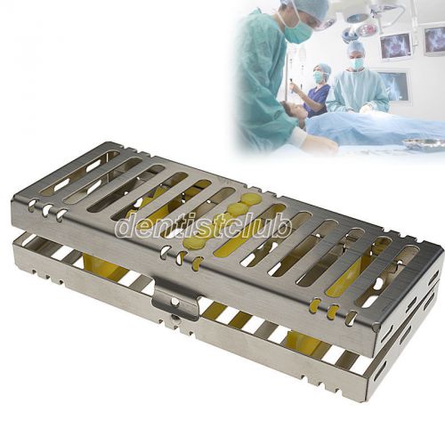 1 set sterilization cassette rack tray box for 5 dental surgical instruments for sale