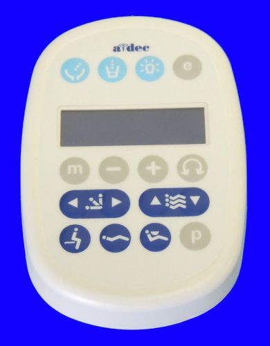 New adec 300 deluxe dental chair touchpad 43.0114.00 touch pad with lcd display for sale