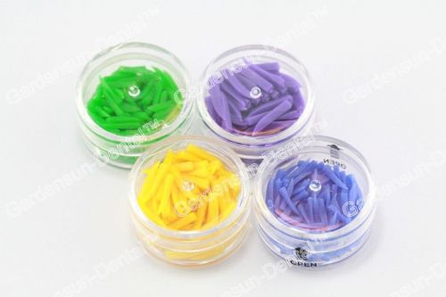 New ctisen dental 4 sizes(f/s/m/l) dental disposable plastic wedges 4 colors for sale