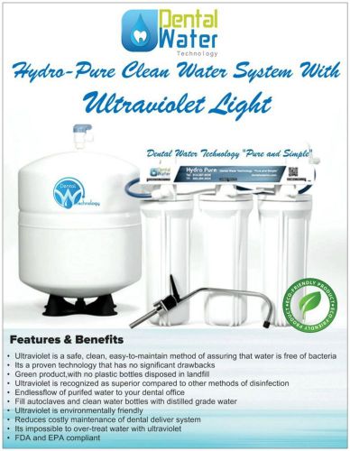 Dental water technology dental distiller distilled grade water for sale
