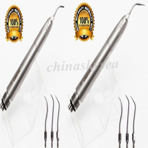2x kavo dental 17,000 hz super sonic air scaler scaling handpiece 4 hole style for sale