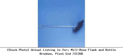 Mill-rose flask and bottle brushes, pivot end 72135b lab cleaning supply for sale