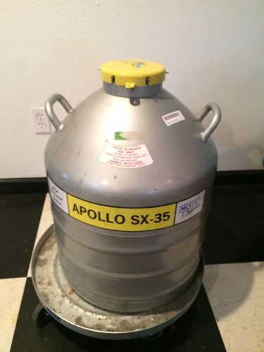 MVE Apollo SX-35 CRYO BIOLOGICAL SYSTEM Liquid Nitrogen Dewar STORAGE TANK