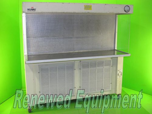 Nuaire nu-301-630 laminar flow hood 6&#039; with new pre-filters #1 for sale