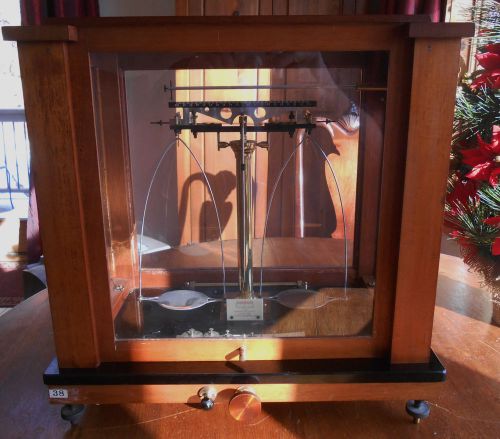 Voland &amp; Sons Inc.Mahogany Cased  Analytical Balance (Central Scientific)
