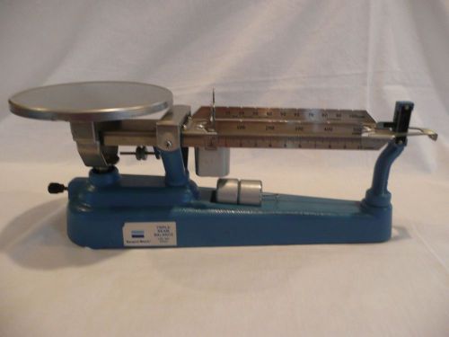 Sargent-Welch TRIPLE BEAM BALANCE Mechanical Scale Good Working Condition School