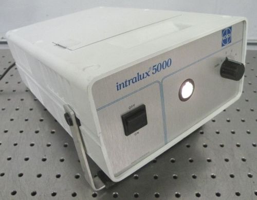 C113141 Volpi Intralux 5000 Fiber Optic Microscope Illuminator Light Source