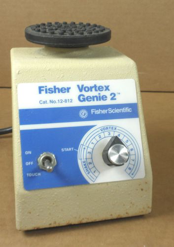 Fisher scientific vortex genie 2 g-560 with plate top *missing foot* (ref 7) for sale