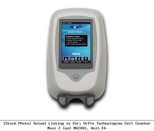 Orflo technologies cell counter moxi z (us) mxz001, unit ea for sale