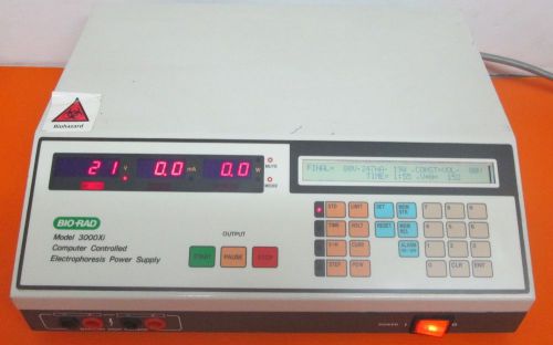 Bio-rad model 3000xi computer controlled electrophoresis power supply for sale