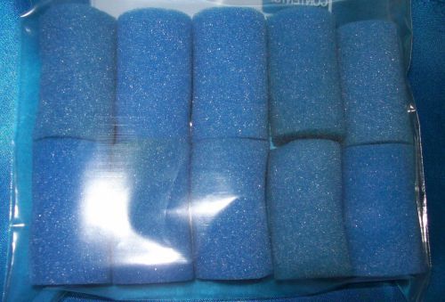 Bag lot of 10 new laboratory grade foam stoppers size 30 mm for sale