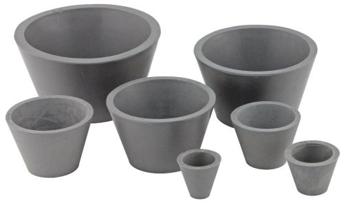 Tapered neoprene filter adapter cones set for filtration assemblies for sale
