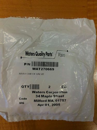 Waters 2695 Check Valve Cartridge Replacement Kit 2/Pkg